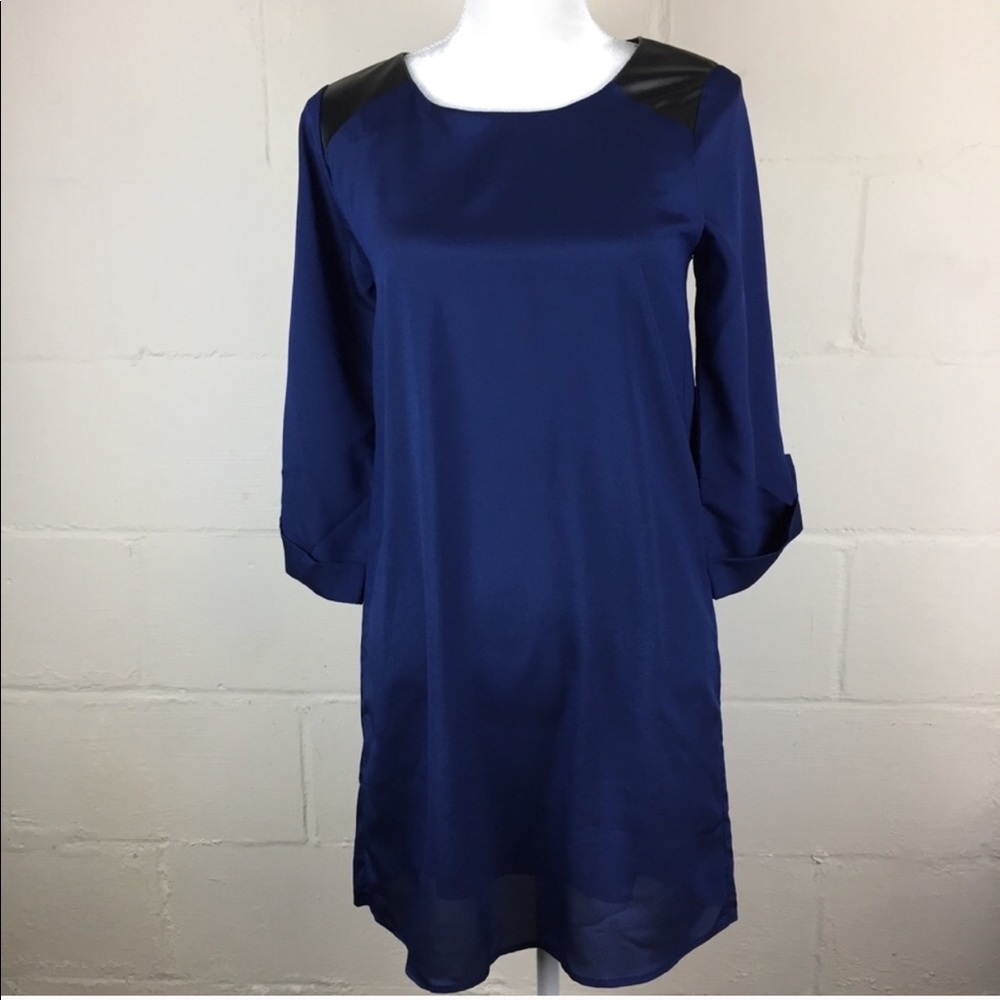 Everly Blue midi Dress